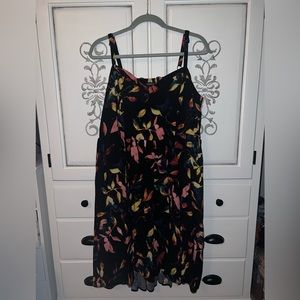 *NEW* Black Torrid dress with floral pattern